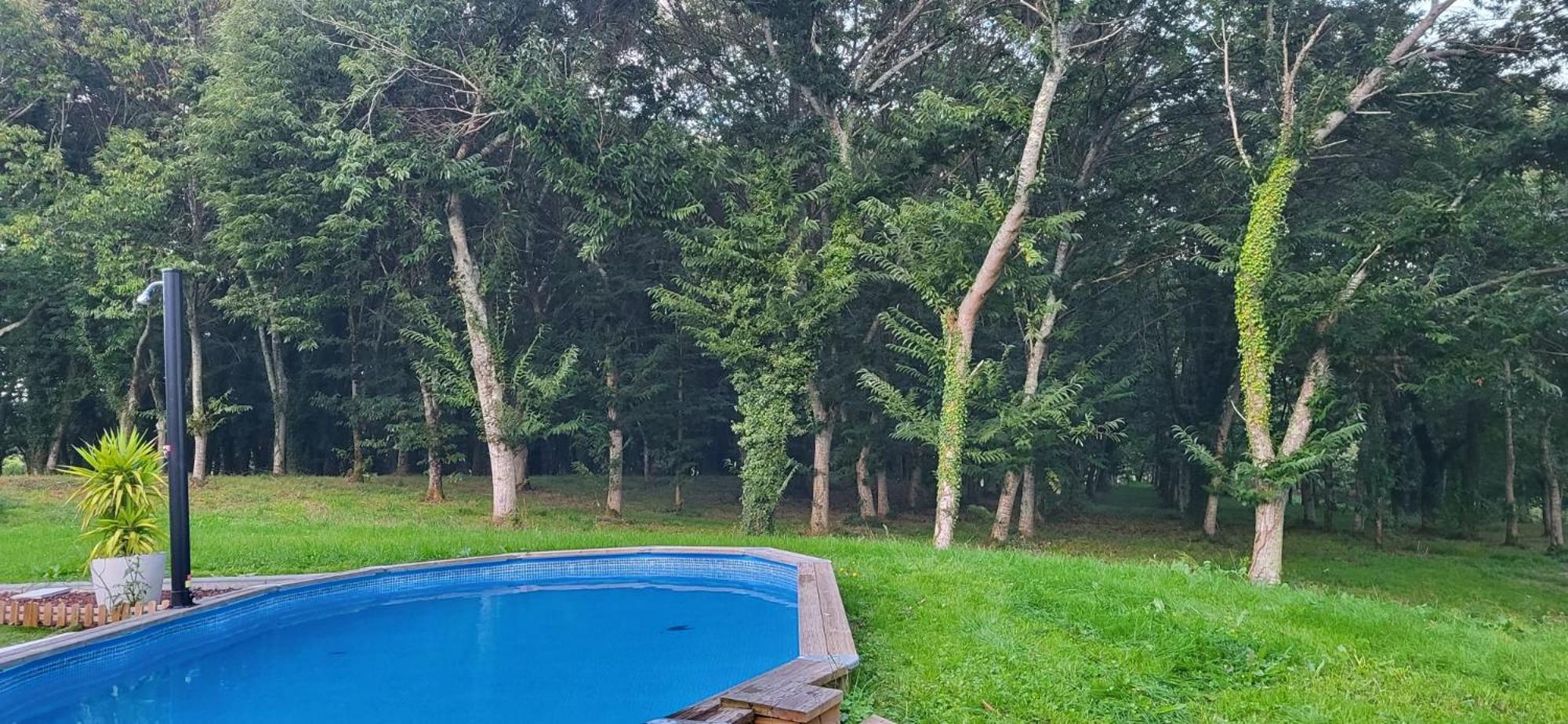 シグエイロ A Casa Do Souto, Santiago De Compostelaヴィラ エクステリア 写真
